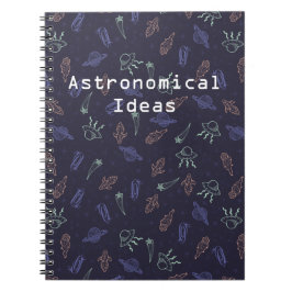 Cuaderno Patrón de espacio de garabato de perinche de perso