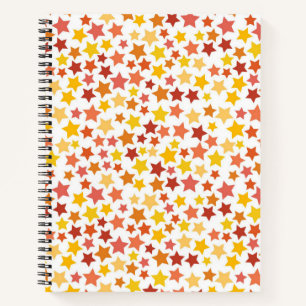 Cuaderno Patrón de estrellas