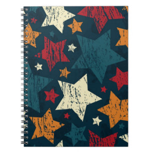 Cuaderno Patrón de estrellas