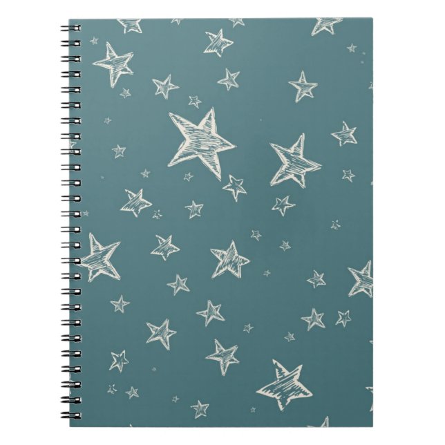 Cuaderno Patrón de estrellas (Frente)