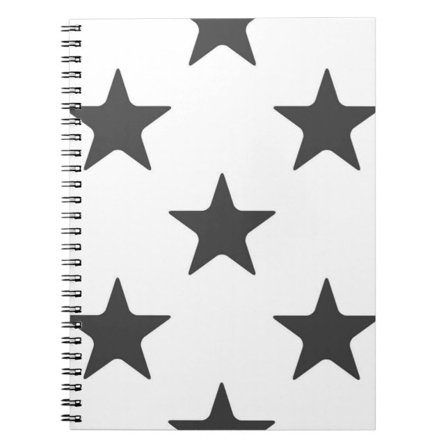 Cuaderno Patrón de estrellas (Frente)