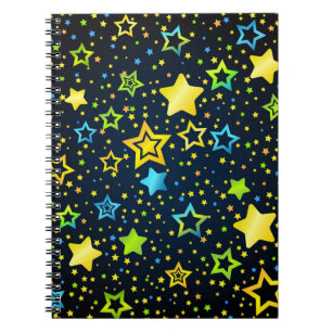 Cuaderno Patrón de estrellas