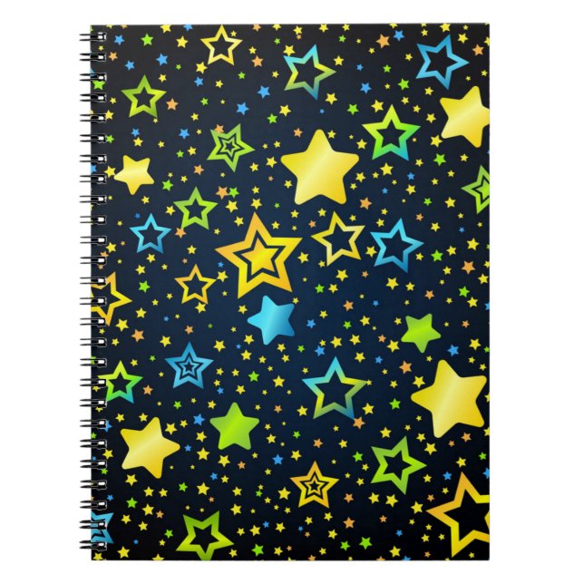 Cuaderno Patrón de estrellas (Frente)