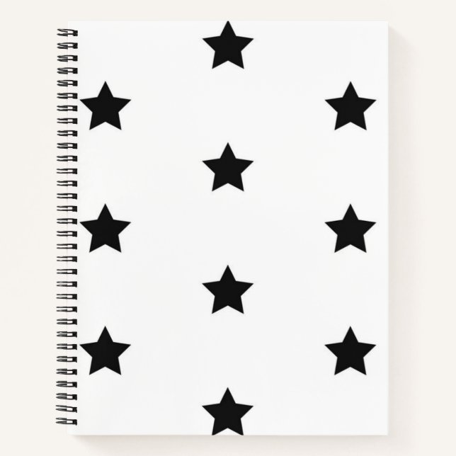 Cuaderno Patrón de estrellas (Anverso)