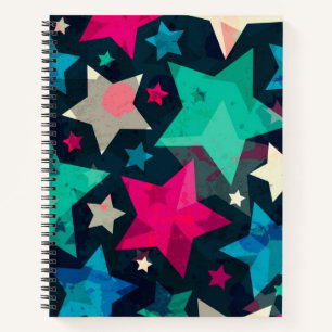 Cuaderno Patrón de estrellas