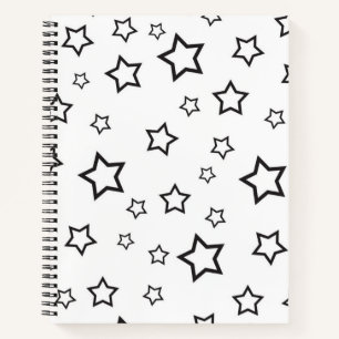 Cuaderno Patrón de estrellas