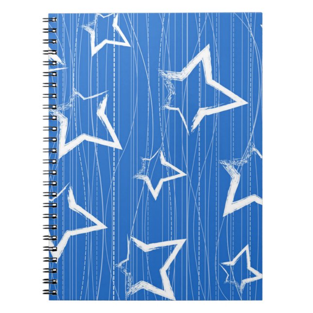 Cuaderno Patrón de estrellas (Frente)