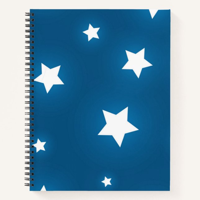 Cuaderno Patrón de estrellas (Anverso)