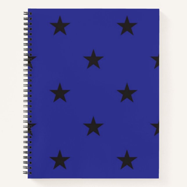 Cuaderno Patrón de estrellas (Anverso)