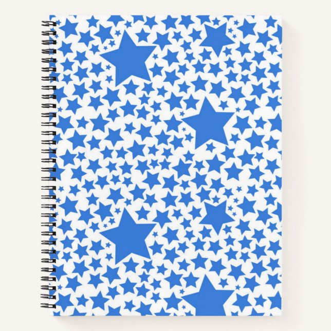 Cuaderno Patrón de estrellas (Anverso)
