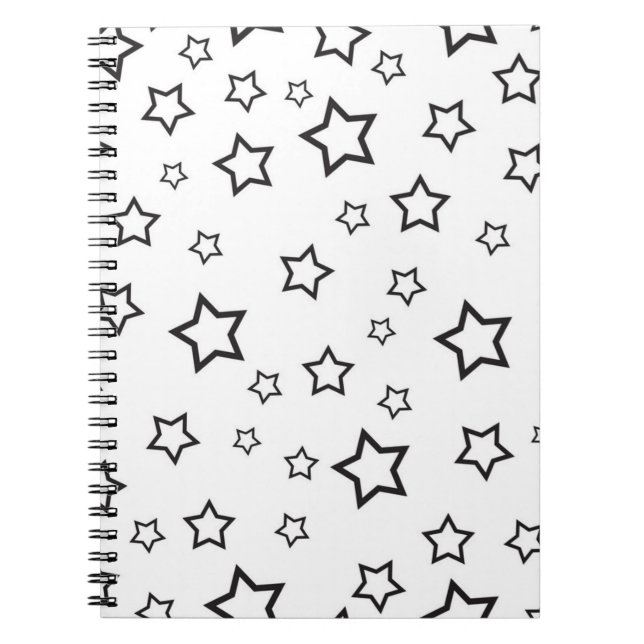 Cuaderno Patrón de estrellas (Frente)