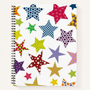 Cuaderno Patrón de estrellas