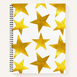 Cuaderno Patrón de estrellas