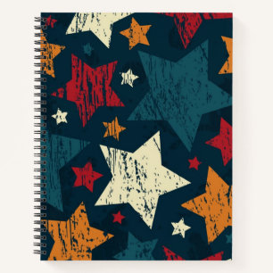 Cuaderno Patrón de estrellas