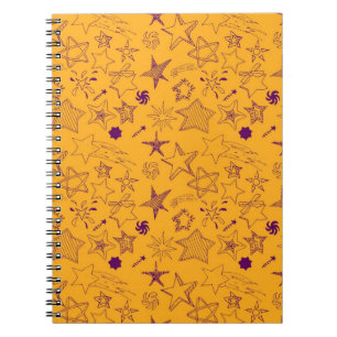 Cuaderno Patrón de estrellas