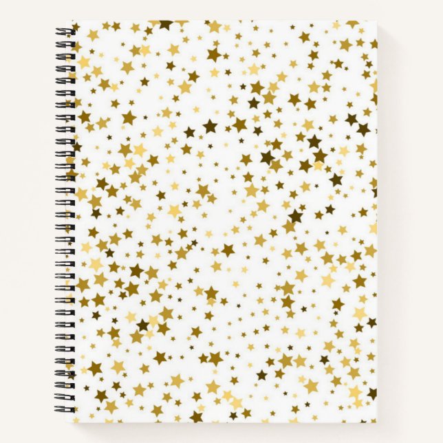 Cuaderno Patrón de estrellas (Anverso)