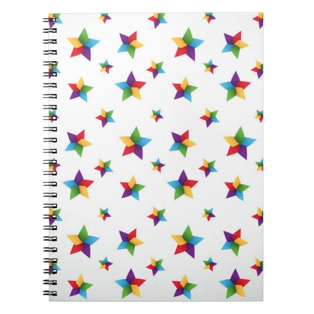 Cuaderno Patrón de estrellas (Frente)