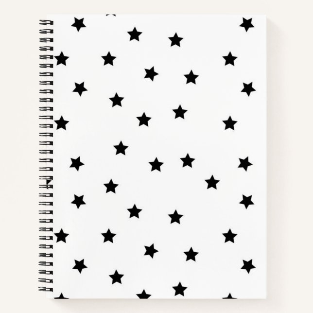 Cuaderno Patrón de estrellas (Anverso)