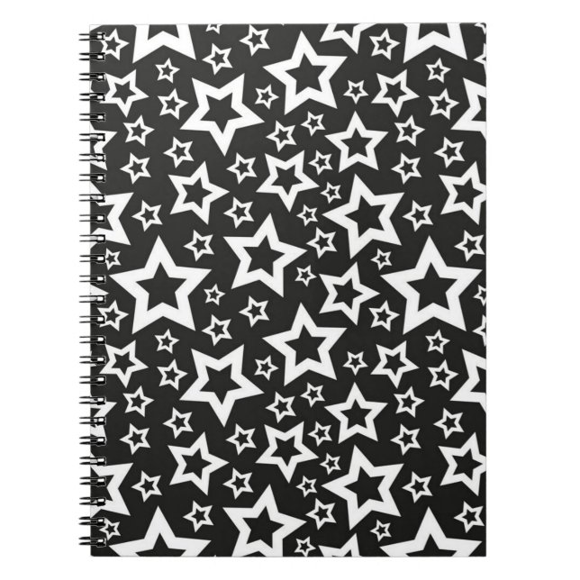 Cuaderno Patrón de estrellas (Frente)