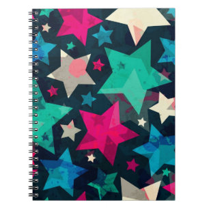 Cuaderno Patrón de estrellas