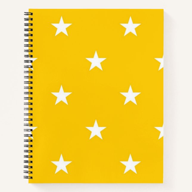Cuaderno Patrón de estrellas (Anverso)