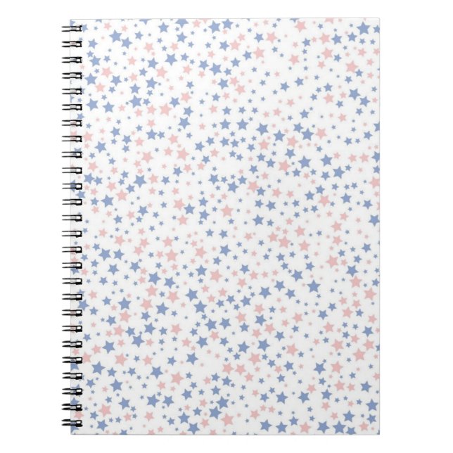 Cuaderno Patrón de estrellas (Frente)
