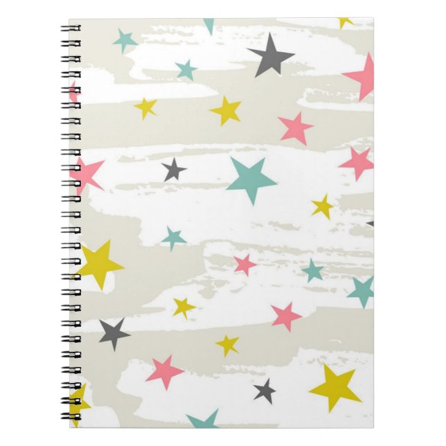 Cuaderno Patrón de estrellas (Frente)