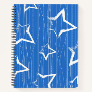 Cuaderno Patrón de estrellas