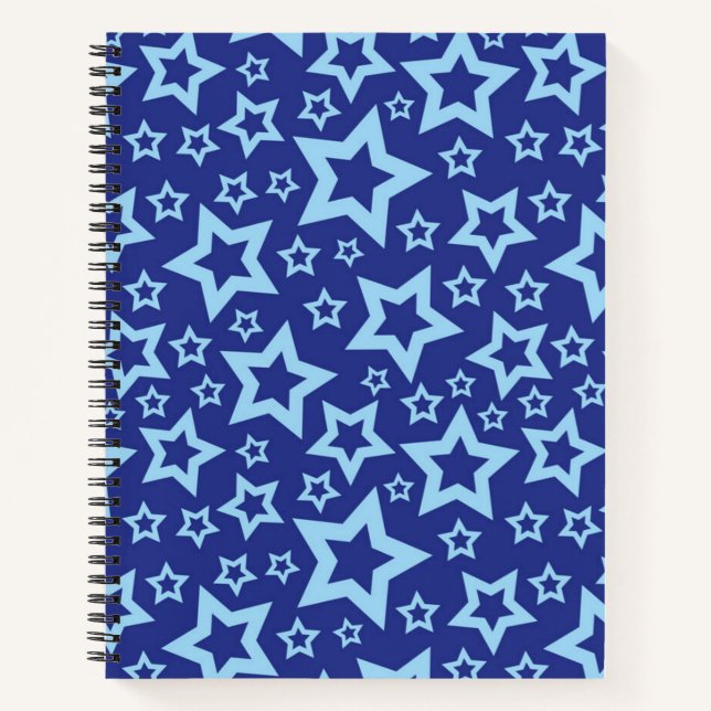 Cuaderno Patrón de estrellas (Anverso)