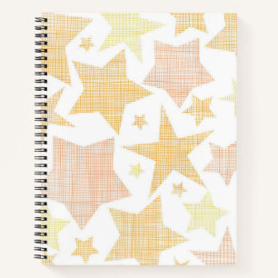 Cuaderno Patrón de estrellas