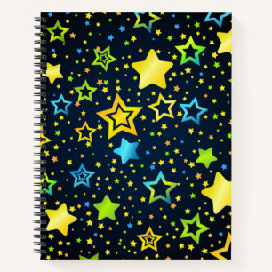 Cuaderno Patrón de estrellas