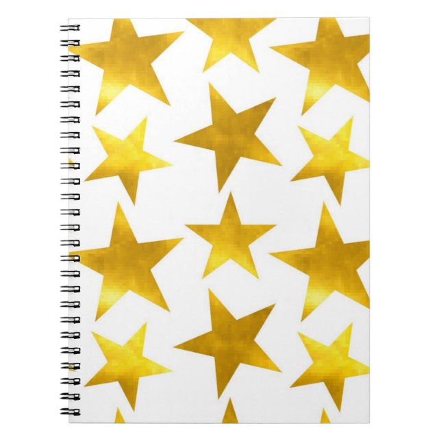 Cuaderno Patrón de estrellas (Frente)