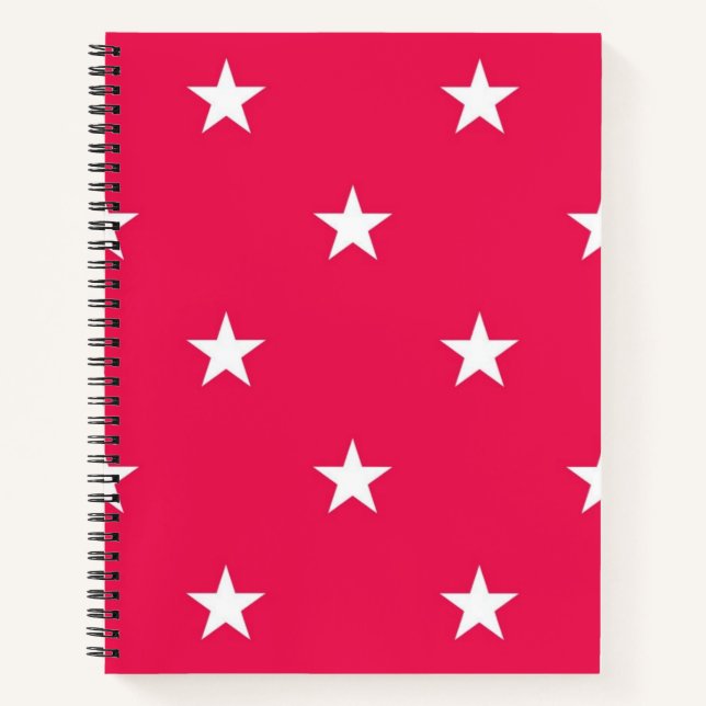 Cuaderno Patrón de estrellas (Anverso)