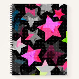 Cuaderno Patrón de estrellas