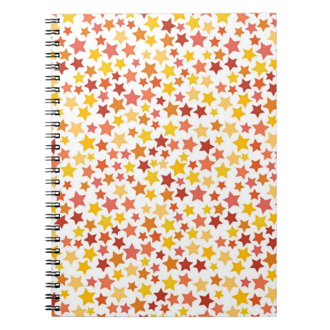 Cuaderno Patrón de estrellas (Frente)