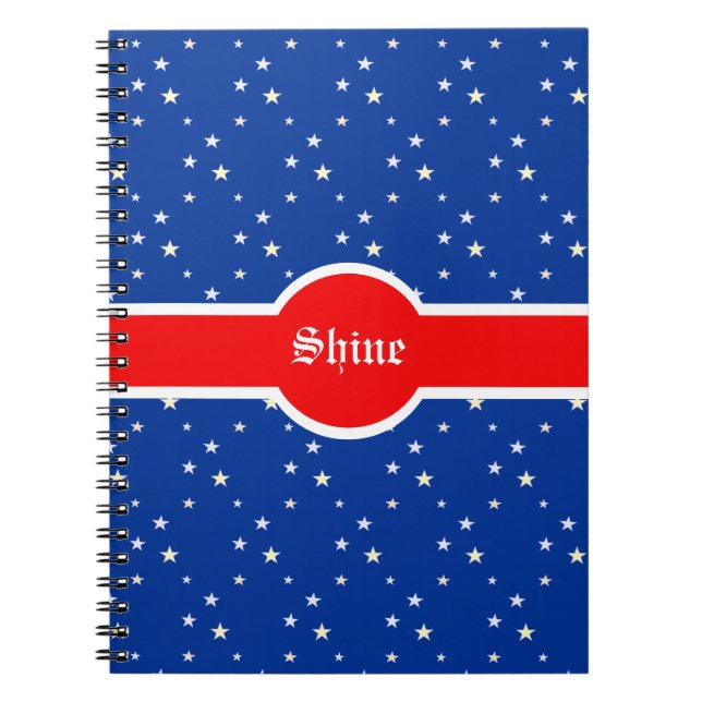 Cuaderno Patrón de estrellas (Frente)