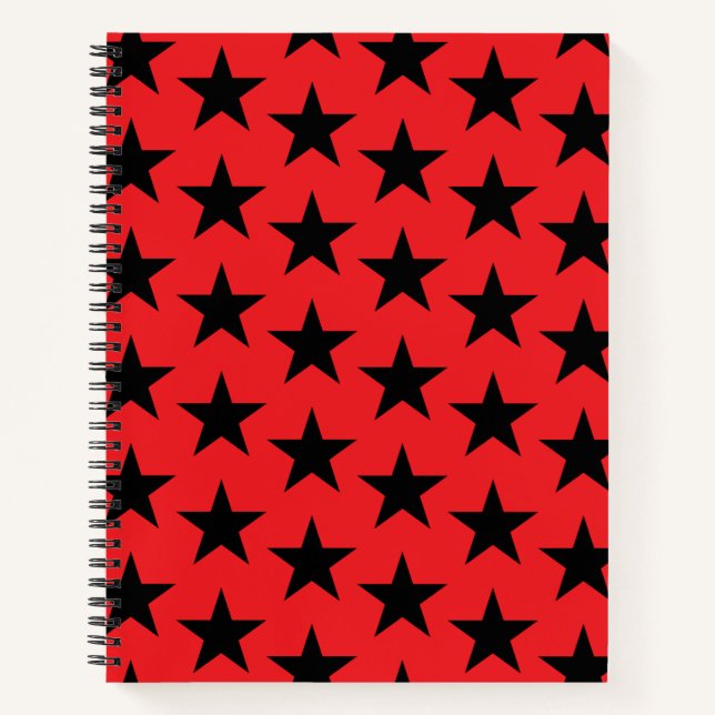 Cuaderno Patrón de estrellas 10 (Anverso)