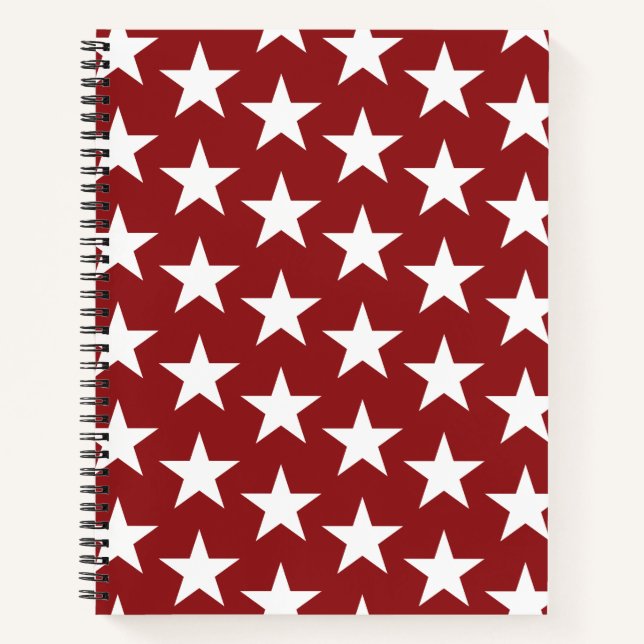 Cuaderno Patrón de estrellas 20 (Anverso)