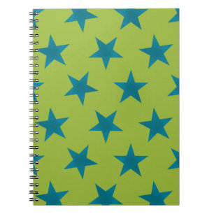 Cuaderno Patrón de Estrellas Doradas 20