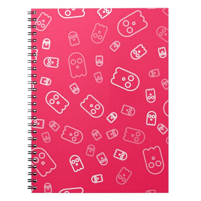 Cuaderno Patrón de fantasmas (Frente)