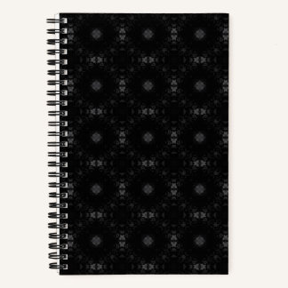 Cuaderno Patrón de firma negro