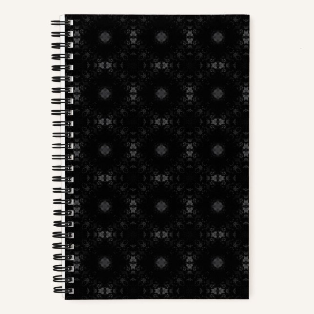 Cuaderno Patrón de firma negro (Anverso)
