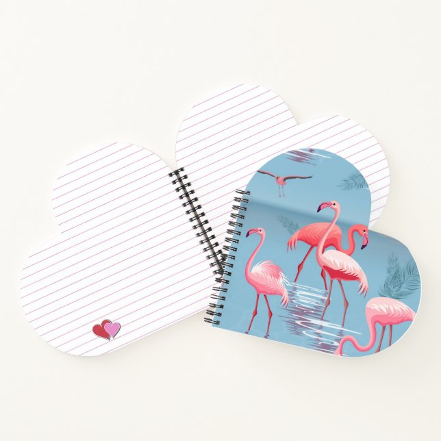 Cuaderno Patrón de flamencos 1 (Interior)