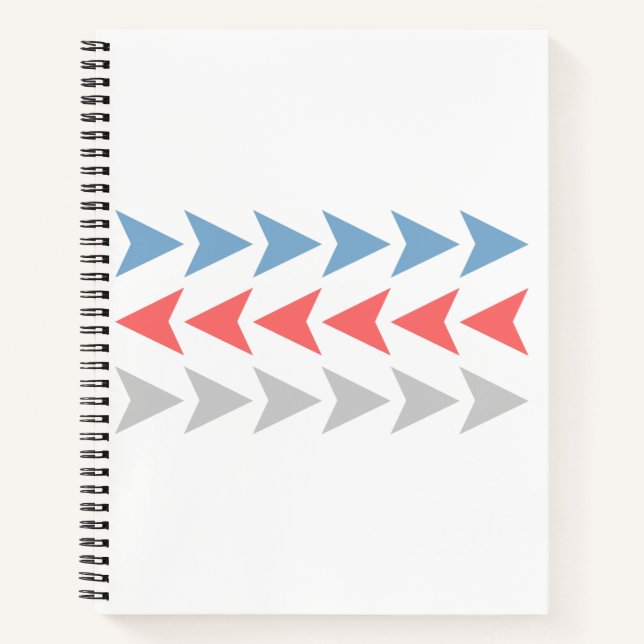 Cuaderno Patrón de flecha (Anverso)