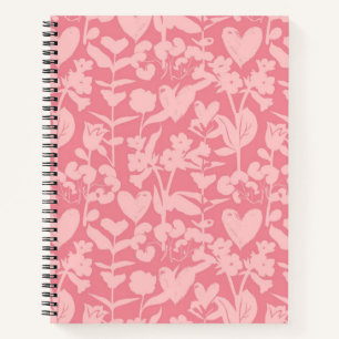 Cuaderno Patrón de flor