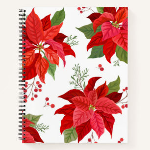 Cuaderno Patrón de flor
