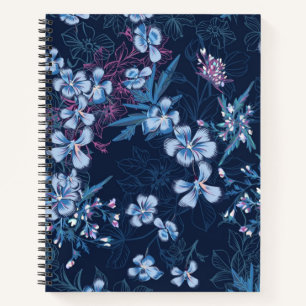 Cuaderno Patrón de flor