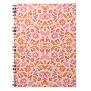 Cuaderno Patrón de flor