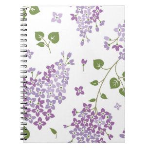 Cuaderno Patrón de flor