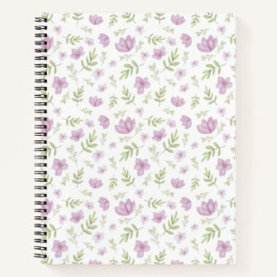 Cuaderno Patrón de flor